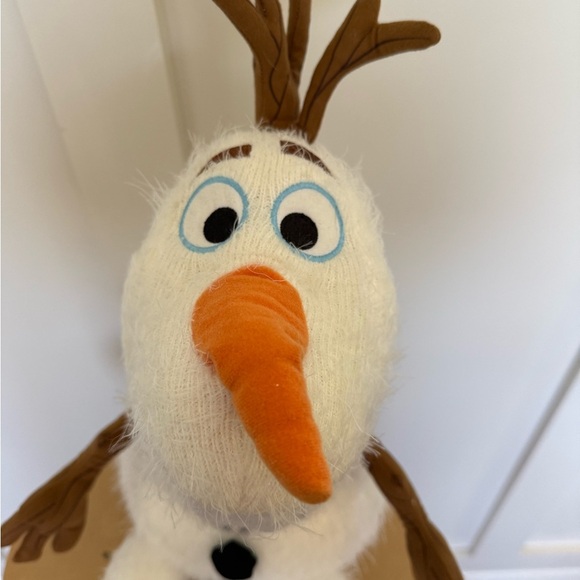 Authentic Disney Store Olaf Frozen Plush Toy Snowman Stuffed Animal 16 Inch - Picture 2 of 11